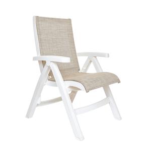 Grosfillex Jamaica Beach Midback Straw Outdoor Folding Chair -2 Per Set - UT091004 
