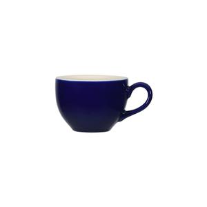 Tuxton China Inc 8oz Ceramic Cobalt/Eggshell Cappuccino Cup - 2dz - B2F-0801 