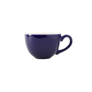 Tuxton China Inc Europa 16oz American Cobalt/Eggshell Cappuccino Cup - 1dz - B2F-1601 