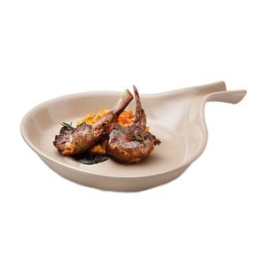 GET Tahoe Sandstone Melamine 24oz 13in dia. Skillet - 1dz - SK-1-S 