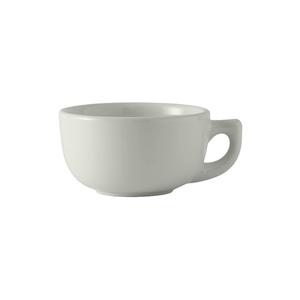 Tuxton China Inc DuraTux 14 oz. White Ceramic Cappuccino Cup - 2 Doz - BWF-1402