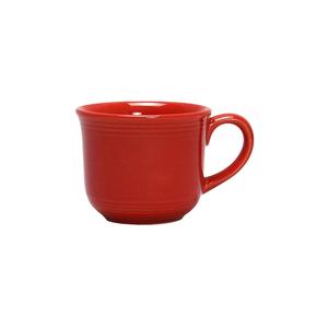 Tuxton China Inc Concentrix 8 oz. Cayenne Ceramic Round Cup - 2 Doz - CQF-0702