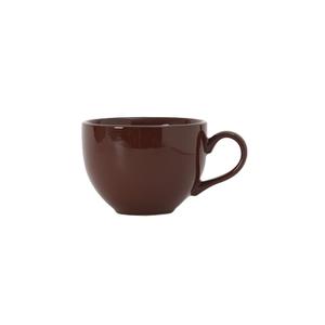 Tuxton China Inc Duratux 12oz Mahogany Ceramic Cappuccino Cup - 2dz - DMF-1201 