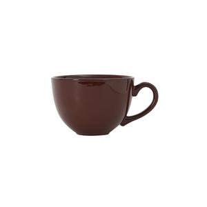 Tuxton China Inc Europa 16 oz. Mahogany Ceramic Cappuccino Cup - 2 Doz - DMF-1601