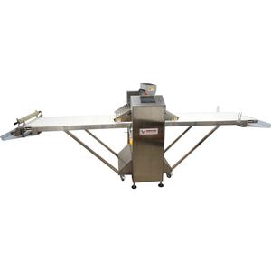 American Eagle Food Machinery Premium Reversible Dough Sheeter w/ 26"x145" Converyor Belt - AE-DS650ZD-SS