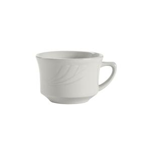 Tuxton China Inc Sonoma 7oz Porcelain White Short Cup - 3dz - YPF-0752 