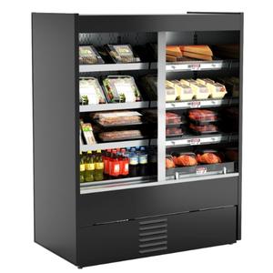 Structural Concepts Oasis 50in Powder Coated Hot & Cold Self-Service Case - B5024RH 