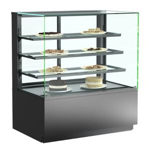 Structural Concepts Reveal 36in Black Exterior Dry Display Case with Sliding Door - NR3655DSV 