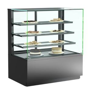 Structural Concepts Reveal 48in Black Exterior Dry Display Case with Sliding Door - NR4855DSV 