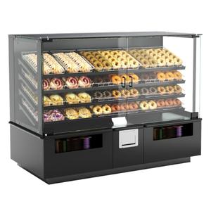 Structural Concepts Blend 72in Dry Self-Service End Cap Display Case - NM7255DSSV 