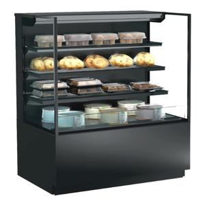 Structural Concepts Reveal 36in Black Exterior Dry Display Case with Solid Rear - NR3655DSSV 