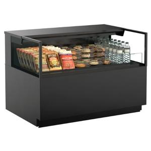 Structural Concepts Reveal 36in Black Exterior Dry Display Case with Solid Rear - NR4833DSSV 