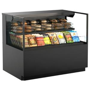 Structural Concepts Reveal 48in Black Exterior Dry Display Case with Solid Rear - NR4840DSSV 