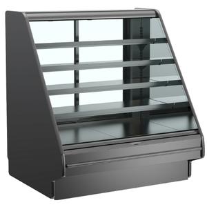 Structural Concepts Fusion 51in x 43in High Profile Refrigerated Display Case - GHS456RLB-FLAT 