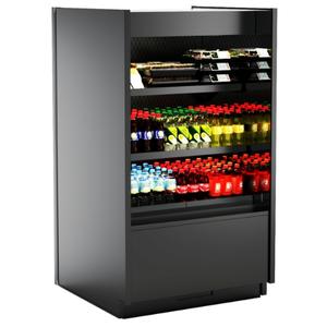 Structural Concepts Oasis 72" Powder Coated Refrigerated Open Front Display Case - B65R