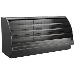 Structural Concepts Fusion 100in Refrigerated Self-Service Display Case - GHSS852RLB CURVED 