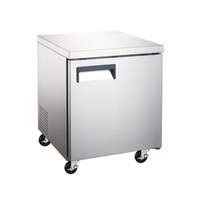 Peach Foodservice PUC-27F 27in Wide Single Door Undercounter Freezer 