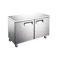 Peach Foodservice PUC-48F 48" Wide Two Door Undercounter Freezer