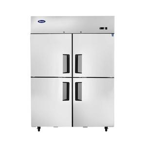 Atosa 43.2 CuFt (2) Section Top Mount Freezer w/ 4 Half Size Doors - MBF8008GR
