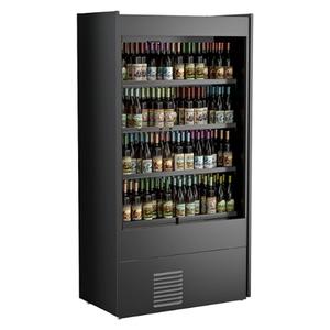 Structural Concepts Allure 44.75" Black Refrigerated Merchandiser Wine Case - B427WN