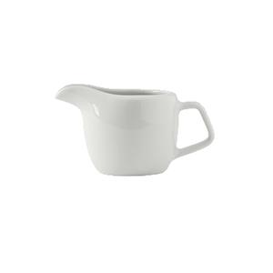 Tuxton China Inc TuxTrendz 3oz Porcelain White Creamer with Handle - 1dz - GZP-100 