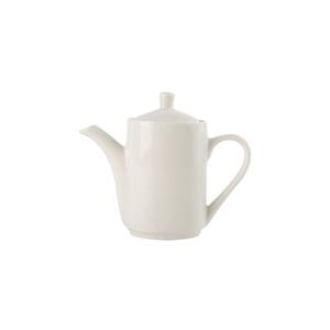 Tuxton China Inc DuraTux 13oz American White/Eggshell Teapot - 6 per Case - BET-1305 
