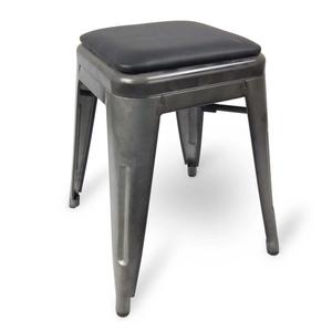 Just Chair Manufaturing Industrial Galvanized Welded Frame Stacking Backless Stool - G42518X-PS-COM 