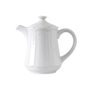 Tuxton China Inc Chicago 18 oz. Porcelain White Coffee/Tea Pot - 1 Doz - CHT-170