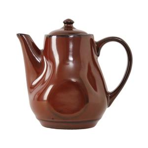 Tuxton China Inc Artisan 17 oz. Red Rock Ceramic Coffee/Tea Pot - 1 Doz - GAR-101