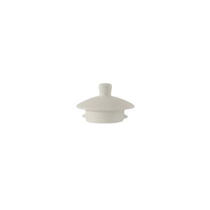Tuxton China Inc Modena Pearl White Ceramic Lid for AMU-102 Coffee Pot- 1dz - AMU-102L 
