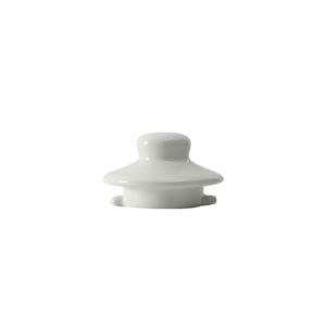 Tuxton China Inc TuxCare White Ceramic Lid for BWT-10A Tea Pot - 1dz - BWT-10AL 