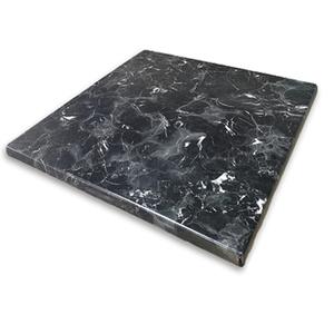 Just Chair Manufaturing isotop® Black Marble Finish 28" x 28" Laminate Table Top - JA-ISOTT-2828-BMA