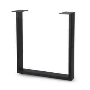 Just Chair Manufaturing Metal Dining Height 24"W x 28"H U-Style Welded Table Base - TBX-URUS-28