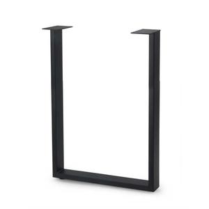 Just Chair Manufaturing Metal Bar Height 24"W x 40"H U-Style Welded Table Base - TBX-URUS-40