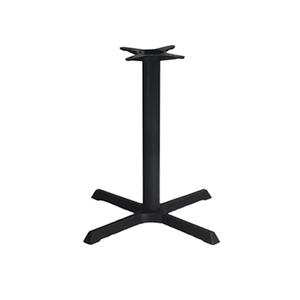 Just Chair Manufaturing Metal Dining Height 33" x 33" x 28"H X-Style Table Base - TBX3333-28