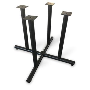 Just Chair Manufaturing Metal Dining Height 48" x 48" X-Style Table Base - TBX4848