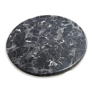 Just Chair Manufaturing isotop® Black Marble Finish 36" Diameter Laminate Table Top - JA-ISOTT-36R-BMA