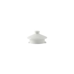 Tuxton China Inc TuxTrendz Porcelain White Cofee/Tea Pot Lid - 1 Doz - GZP-102L