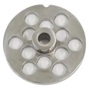 American Eagle Food Machinery #12 Head 1/2in (12mm) Grinder Plate - AE-G12N/08-12 