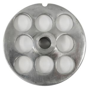 American Eagle Food Machinery #22 Head 11/16in (18mm) Grinder Plate - AE-G22N/06-18 