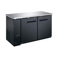 Peach Foodservice 59" Solid Two Door Back Bar Refrigerator - PBB-2