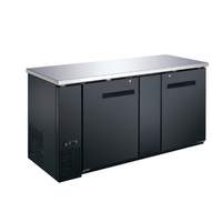 Peach Foodservice PBB-3 69" Solid Two Door Back Bar Refrigerator