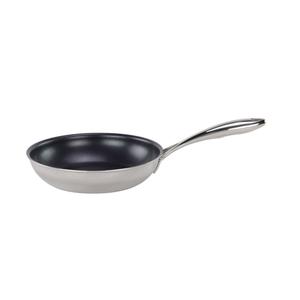 Tuxton China Inc TUXCLAD 10in Triply Stainless Steel Non-Stick Fry Pan - 6 EA - WTCH-1001 