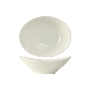 Tuxton China Inc AlumaTux 40 oz. Pearl White Ceramic Capistrano Bowl - 1 Doz - AMU-404
