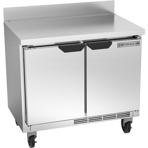 beverage-air 34in Wide Two Section Worktop Refrigerator - WTR34HC 