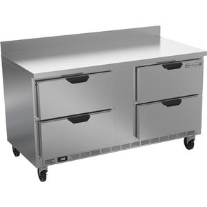Beverage Air 60" Wide Two Section Four Drawer Worktop Freezer - WTFD60AHC-4