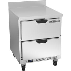 beverage-air 27in Wide Two Drawer Worktop Freezer - WTFD27AHC-2 