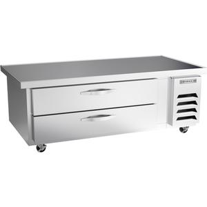 Beverage Air 60" Wide Two Drawer Extended Top Chef Base Freezer - WTFCS60HC-64
