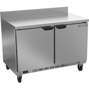 beverage-air 48in Wide 11.04cuft Two Door Worktop Freezer - WTF48AHC-FIP 