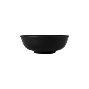 Tuxton China Inc Zion 35oz Matte Black Porcelain Menudo Bowl - 1dz - VBB-3503 